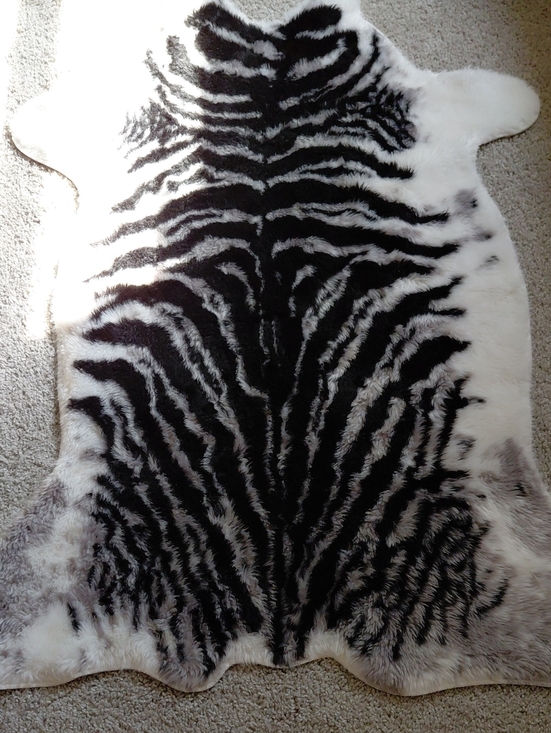 Other - NEW ZEBRA RUG 45 X 33